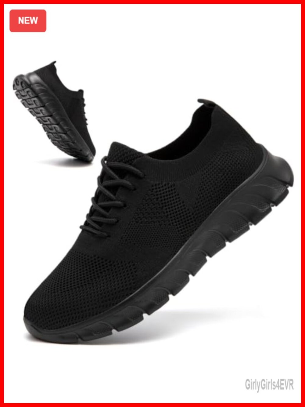 Women's Running Shoes Slip On Non Slip Lightweight Mesh Sneakers Gym Athletic